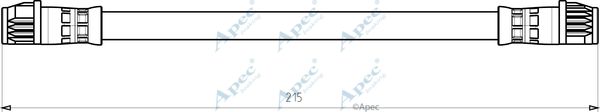 APEC BRAKING Тормозной шланг HOS3784